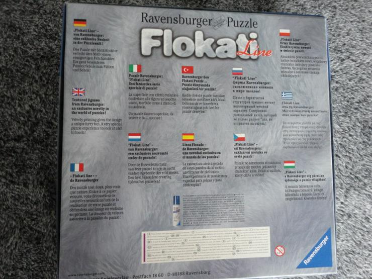 Bild 4: Ravensburger Puzzle " Flokati Line" 1000 Teile , Wuscheliger Hund , komplett