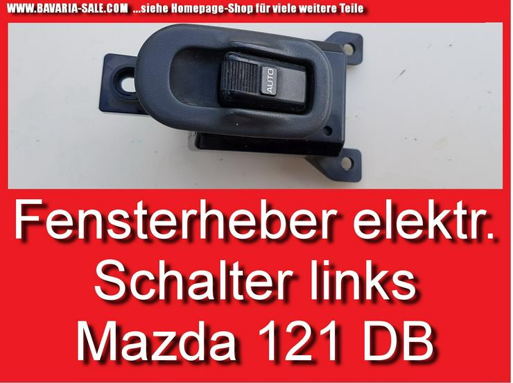 ❌ Schalter elektr Fensterheber Mazda 121 DB Fensterheberschalter links Ginza D06166370A - Elektrik & Steuergeräte - Bild 1