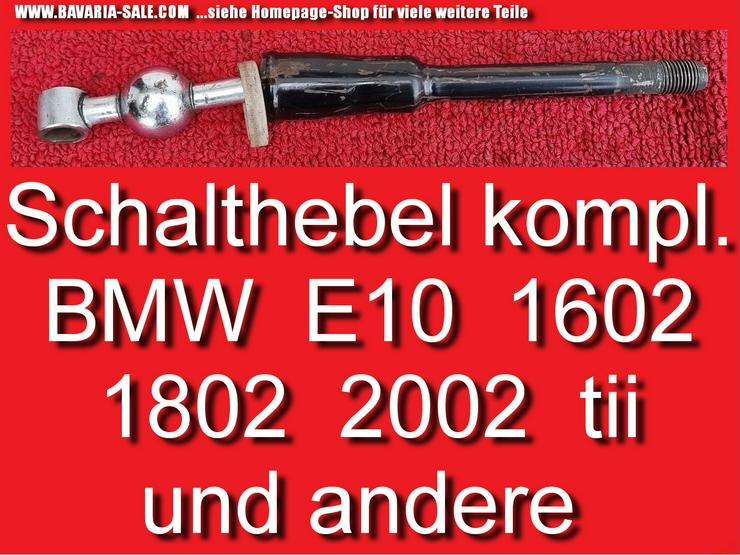 ❌ Schaltung Schalthebel BMW 2002 602 Unterteil  FL E10 518 E12