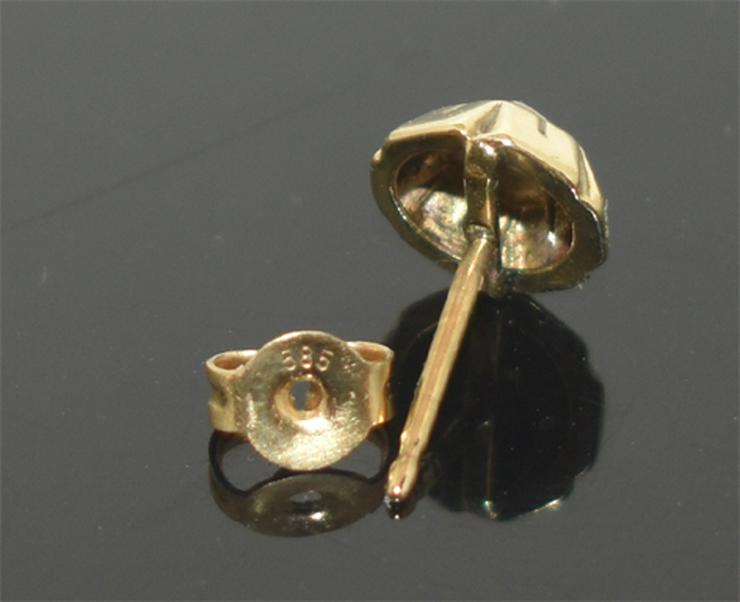 Bild 5: Ohrstecker 585er-Gelbgold mit je einem Diamanten