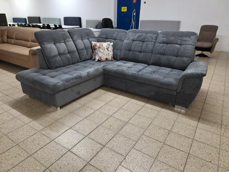  Jetzt Neu Wohnlandschaft Thal in Cord und mit Funktionen - Sofas & Sitzmöbel - Bild 1