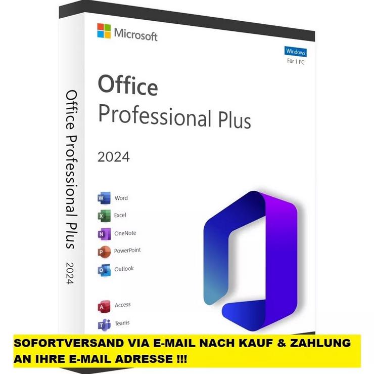 Bild 4: Microsoft Office 2024 Professional Plus LTSC Digital E-Mail Versand all languages 32&64 Bit frei wählbar KEIN ABO !!! Lifetime !!! Händler !!! Rechnung !!!