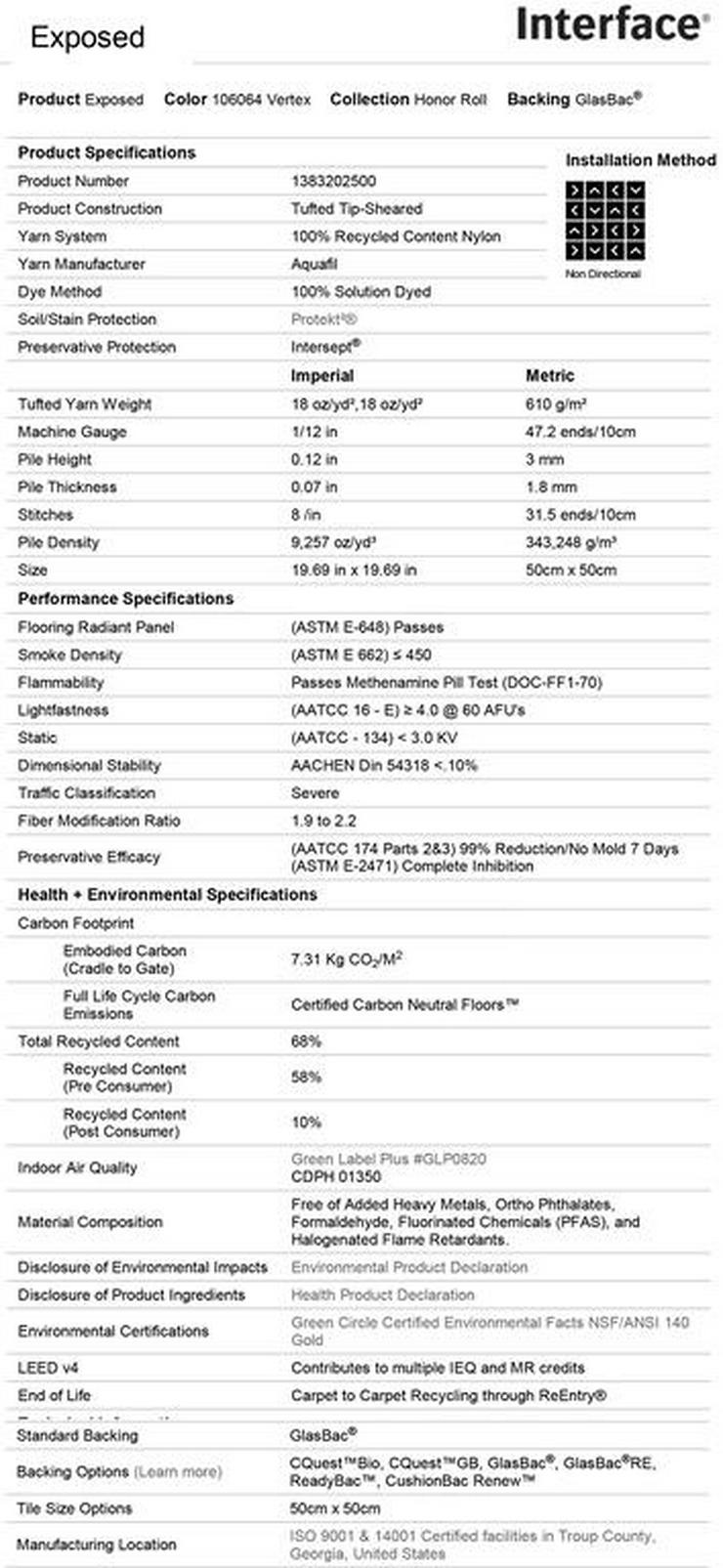 Bild 6: ANGEBOT! Sehr dekorativer Teppichfliesenboden Jetzt für 4,50 €