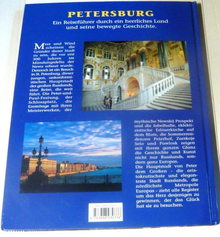 Bild 3: Buch Petersburg Kultur u Landschaft Reiseführer Zustand sehr gut