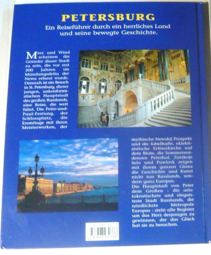 Bild 4: Buch Petersburg Kultur u Landschaft Reiseführer Zustand sehr gut