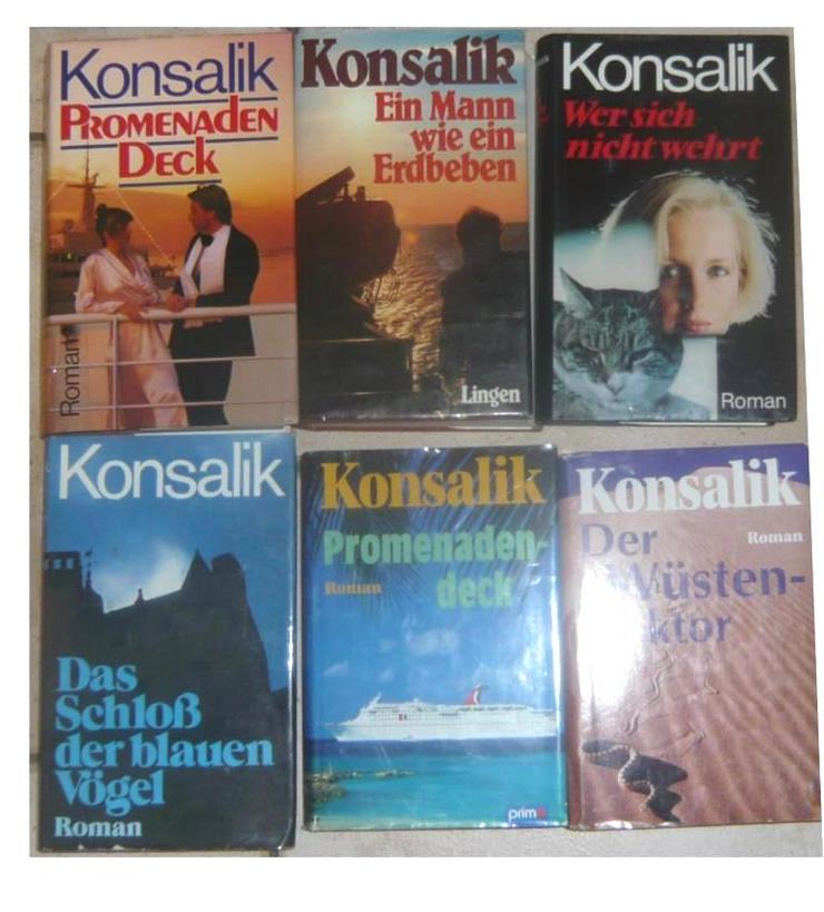 Bild 4: Über 50 Heinz G. Konsalik gebundene Bücher Romane zum Auswählen