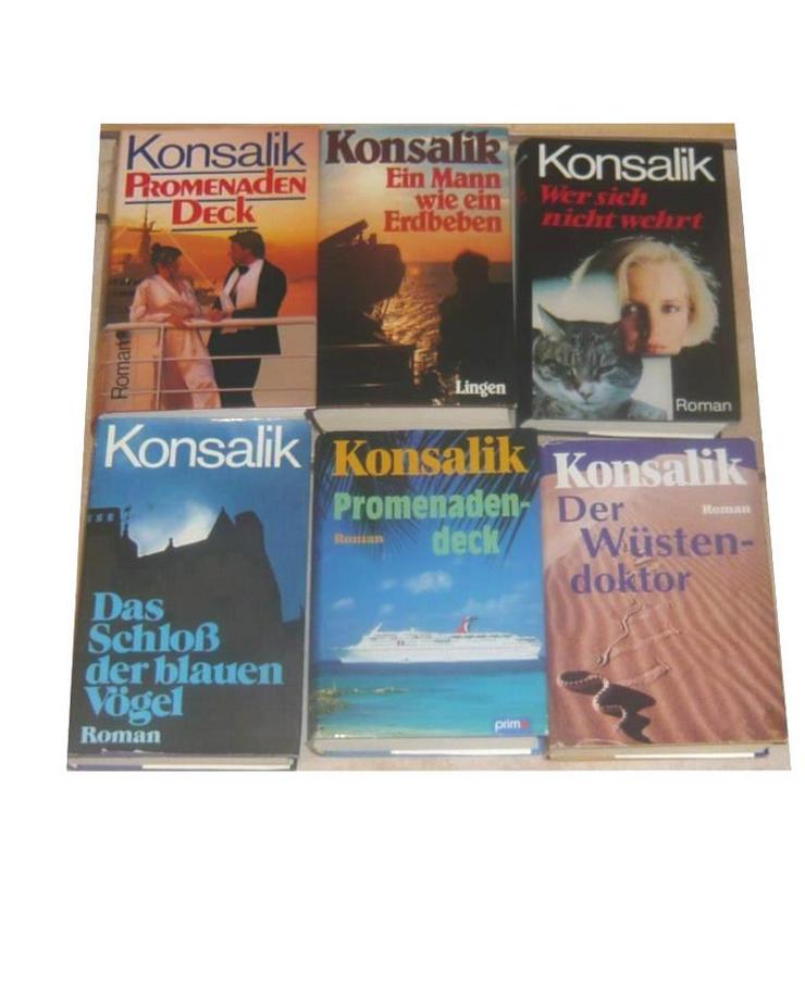 Über 50 Heinz G. Konsalik gebundene Bücher Romane zum Auswählen - Romane, Biografien, Sagen usw. - Bild 1