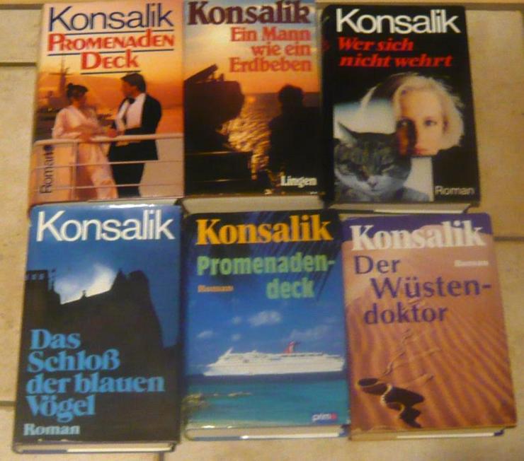 Bild 3: Über 50 Heinz G. Konsalik gebundene Bücher Romane zum Auswählen