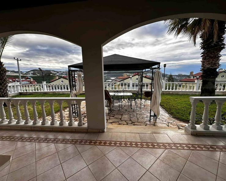 Bild 3: 🏡 1142 Freistehende Villa mit Meerblick in Kargicak, Alanya 🌊