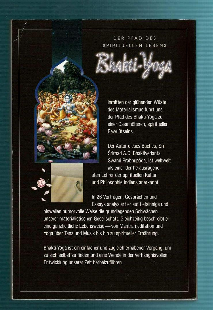 Bild 2: Prabhupada, A. C. Bhaktivedanta S - Bhakti Yoga. Der Pfad des spirituellen Lebens (TB 1994) 