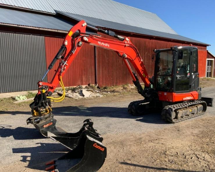 Minibagger Kubota KX060-5 ( +4915731218963)