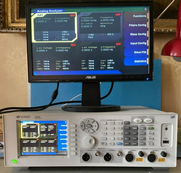 KEYSIGHT U8903B Performance Audio Spectrum Analyzer 