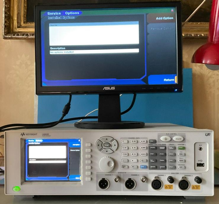 Bild 2: KEYSIGHT U8903B Performance Audio Spectrum Analyzer 