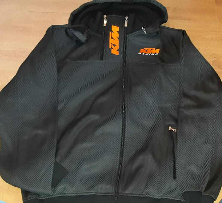 KTM Jacke in Carbon Optic Gr. S, M, L, XL, XXL, XXXL XXXXL - Größen 52-54 / L - Bild 2