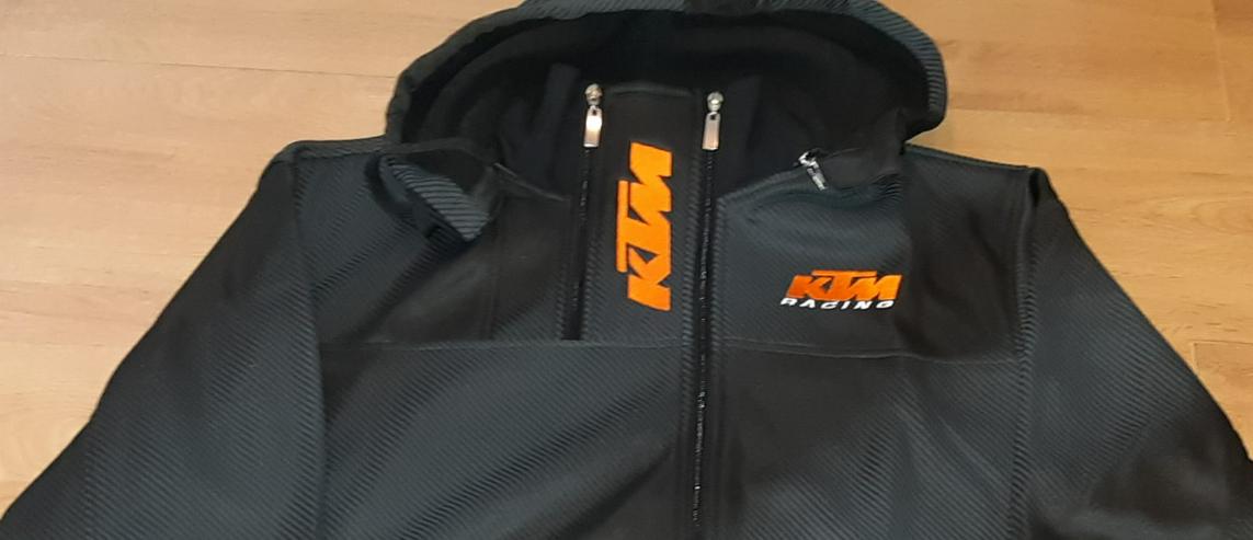 KTM Jacke in Carbon Optic Gr. S, M, L, XL, XXL, XXXL XXXXL - Größen 52-54 / L - Bild 1