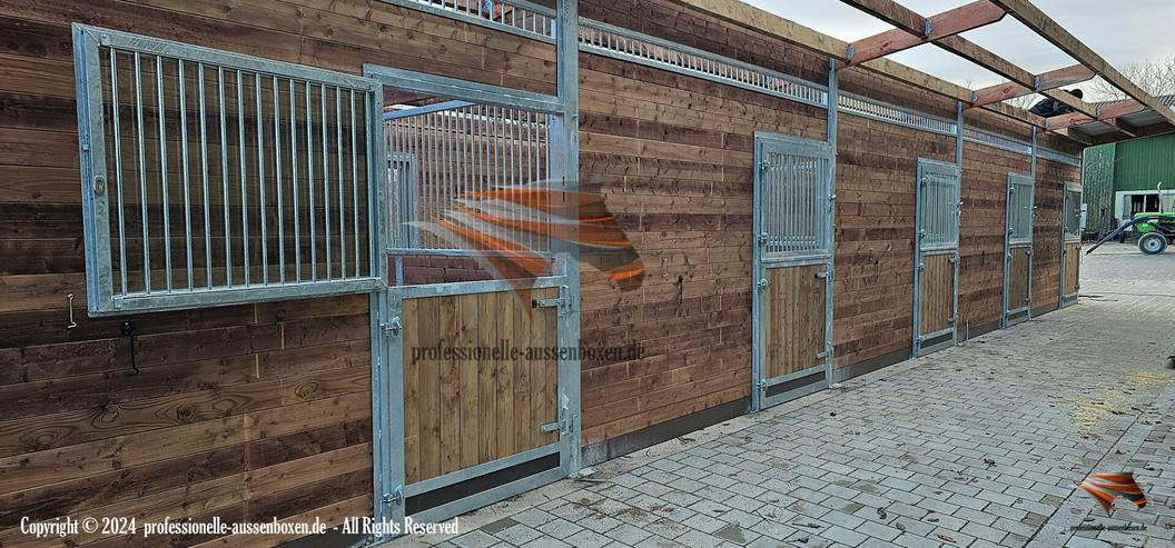 Bild 11: Stalltür & Paddocktür | Stalltor | Pferdestalltür und Schiebetür | Stallfenster von AUSSENBOXEN TEAM