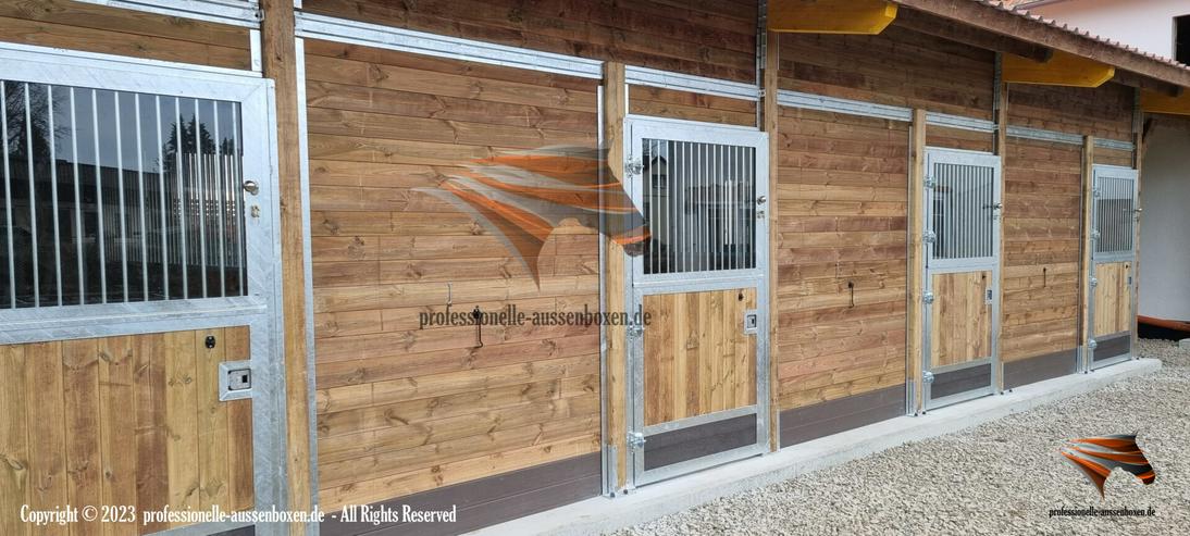 Bild 11: Stalltür & Paddocktür | Stalltor | Pferdestalltür und Schiebetür | Stallfenster von AUSSENBOXEN TEAM