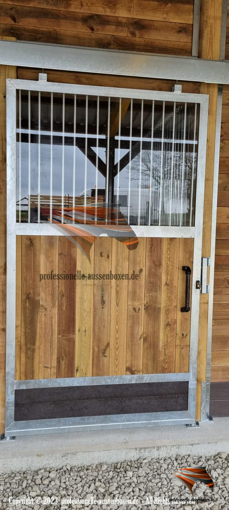 Bild 13: Stalltür & Paddocktür | Stalltor | Pferdestalltür und Schiebetür | Stallfenster von AUSSENBOXEN TEAM