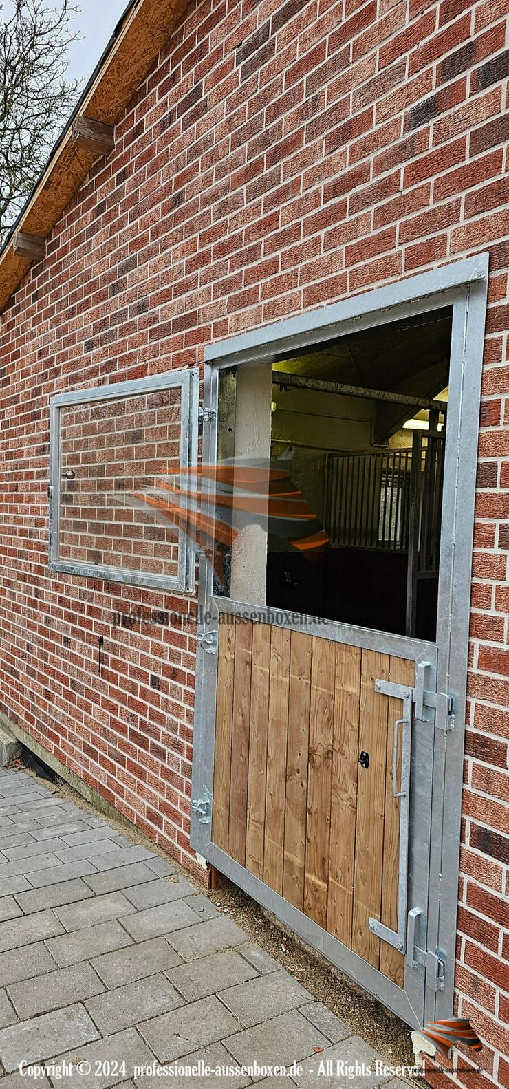 Bild 17: Stalltür & Paddocktür | Stalltor | Pferdestalltür und Schiebetür | Stallfenster von AUSSENBOXEN TEAM