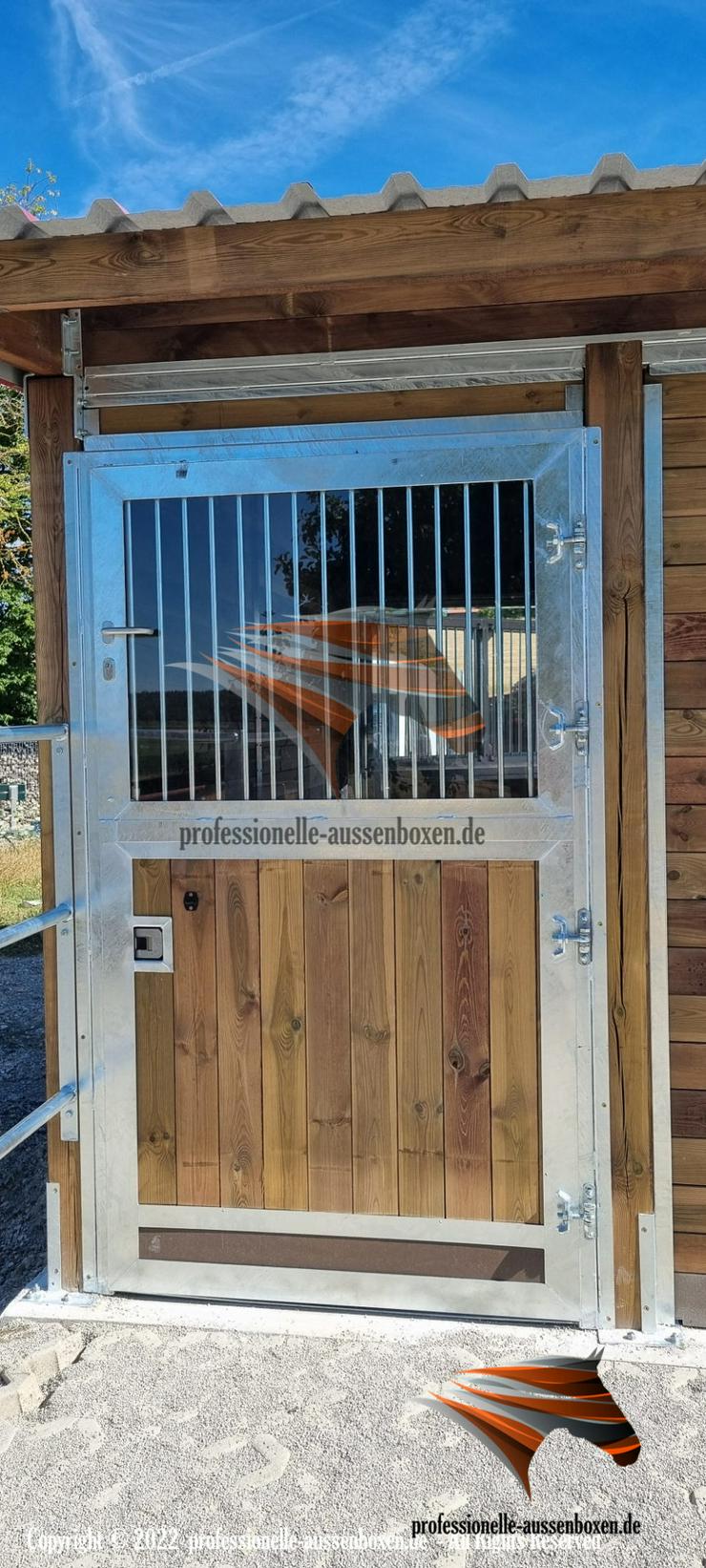Bild 13: Stalltür & Paddocktür | Stalltor | Pferdestalltür und Schiebetür | Stallfenster von AUSSENBOXEN TEAM