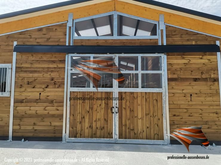 Bild 8: Stalltür & Paddocktür | Stalltor | Pferdestalltür und Schiebetür | Stallfenster von AUSSENBOXEN TEAM