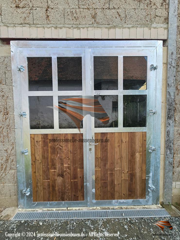 Bild 7: Stalltür & Paddocktür | Stalltor | Pferdestalltür und Schiebetür | Stallfenster von AUSSENBOXEN TEAM