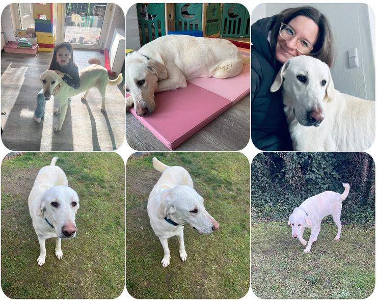 Mina ist voller Lebensfreude und guter Laune!