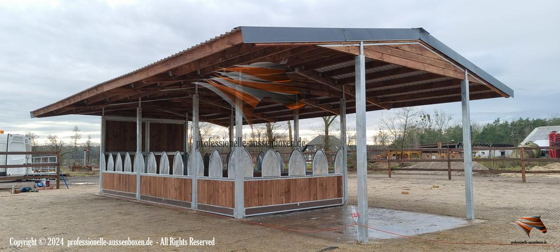 Bild 12: Pferdebox & Außenbox in Top-Qualität - Pferdestall bauen sowie Offenstall und Unterstand für Pferde