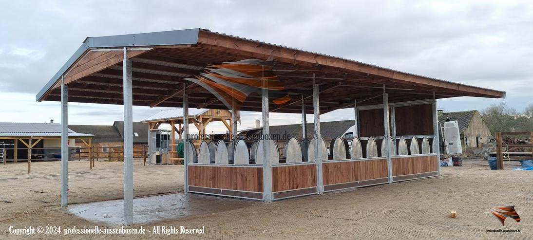 Bild 13: Pferdebox & Außenbox in Top-Qualität - Pferdestall bauen sowie Offenstall und Unterstand für Pferde