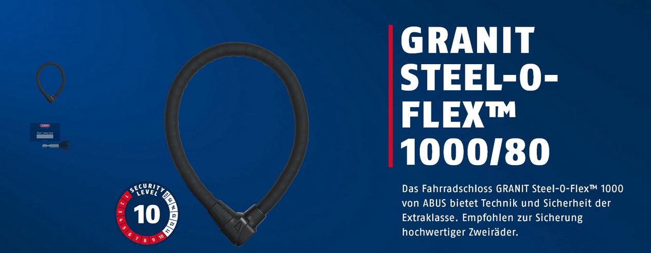 Bild 4: ABUS Steel-O-Flex Fahrrad- Zweirad- Kabelschloss 