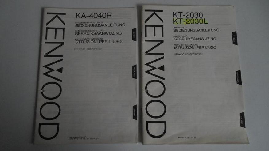 Bild 13: Kenwood Stereo-Verstärker KA-4040R  AM/FM Tuner KT-2030L