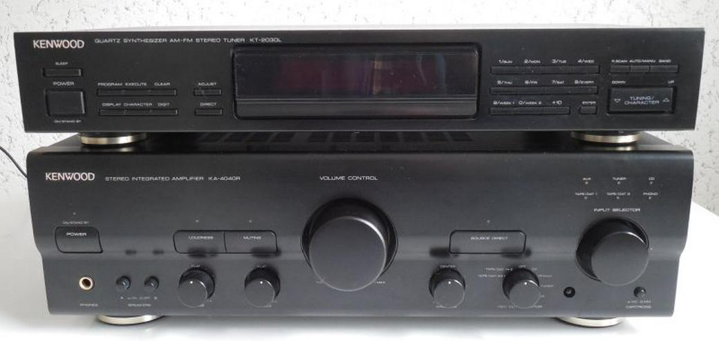 Kenwood Stereo-Verstärker KA-4040R  AM/FM Tuner KT-2030L - Stereoanlagen & Kompaktanlagen - Bild 1