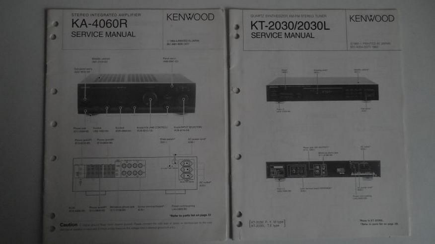 Bild 14: Kenwood Stereo-Verstärker KA-4040R  AM/FM Tuner KT-2030L