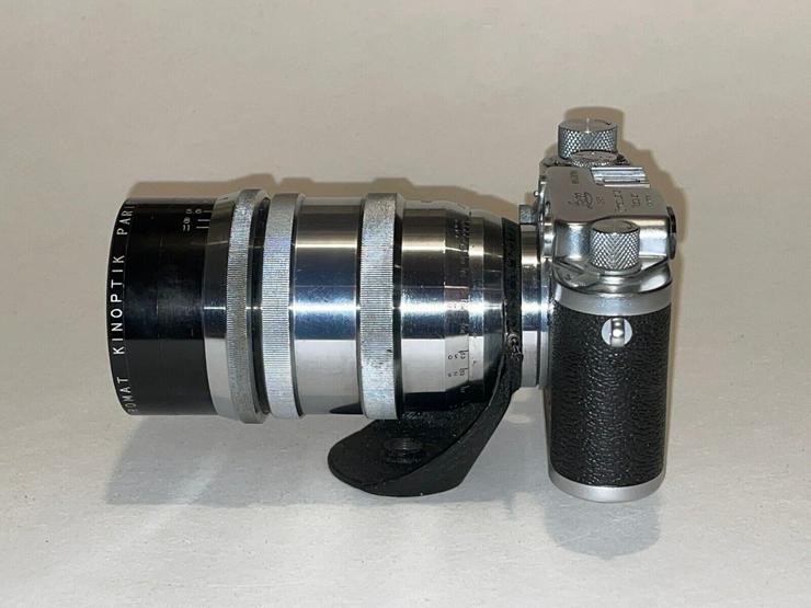 Bild 4: KINIOPTIK PARIS Objektiv APOCHROMAT 1:2 100 mm M39 LEICA-Anschluss