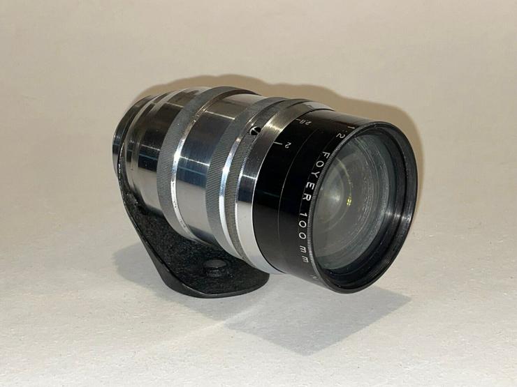 Bild 2: KINIOPTIK PARIS Objektiv APOCHROMAT 1:2 100 mm M39 LEICA-Anschluss