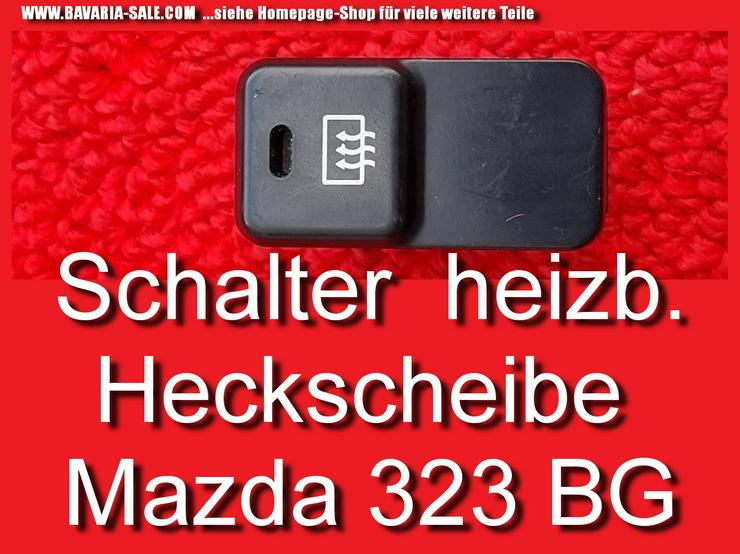 ❌ Schalter Heizung Heckscheibe Mazda 323 BG BG13 BG8 GTR - Elektrik & Steuergeräte - Bild 1