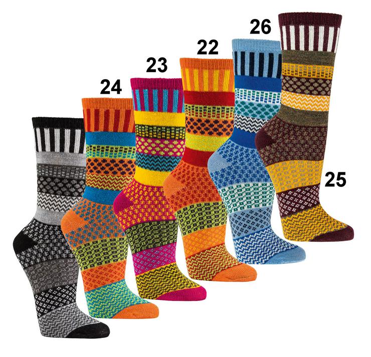 Neon-Socken Strümpfe diverse Farben 35-38