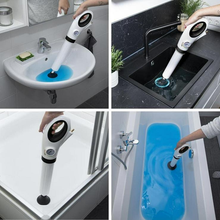 Bild 5: Hammersmith Drain Buster - Rohr Reinigungs Gerät - mit Druckluft einsetzbar -