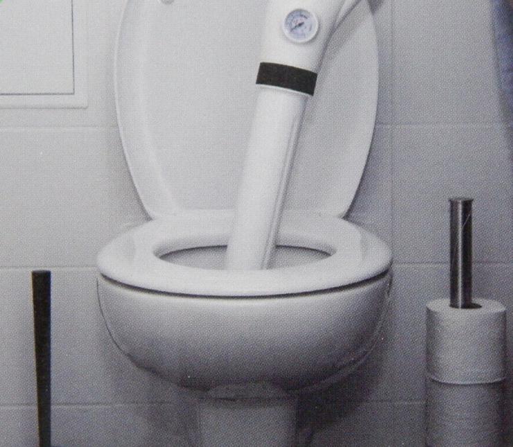 Bild 4: Hammersmith Drain Buster - Rohr Reinigungs Gerät - mit Druckluft einsetzbar -