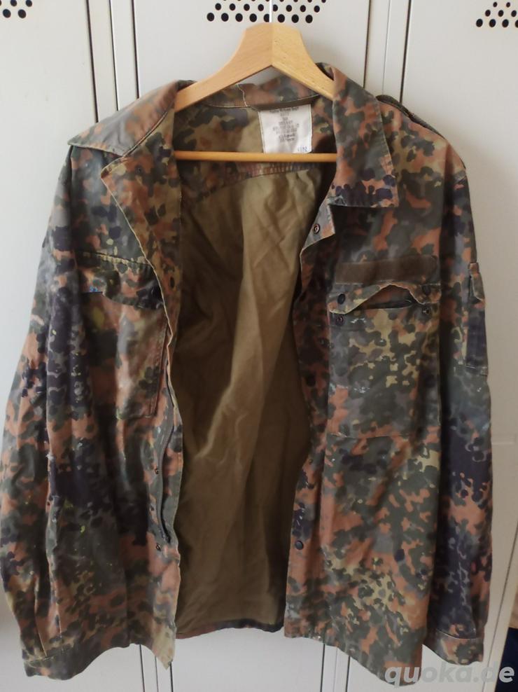 BW Feldbluse /  5-farb / Flecktarn / Gr. 12 / neuwertig / mit HG