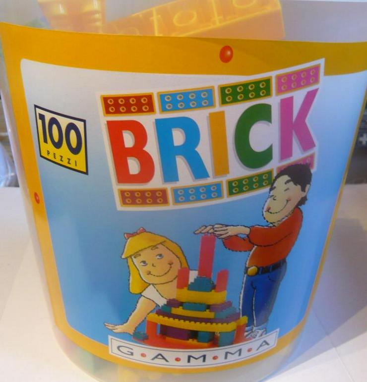 Bild 2: Brick 100 unterschiedliche Bausteine Lego Duplo kompatibel TOP