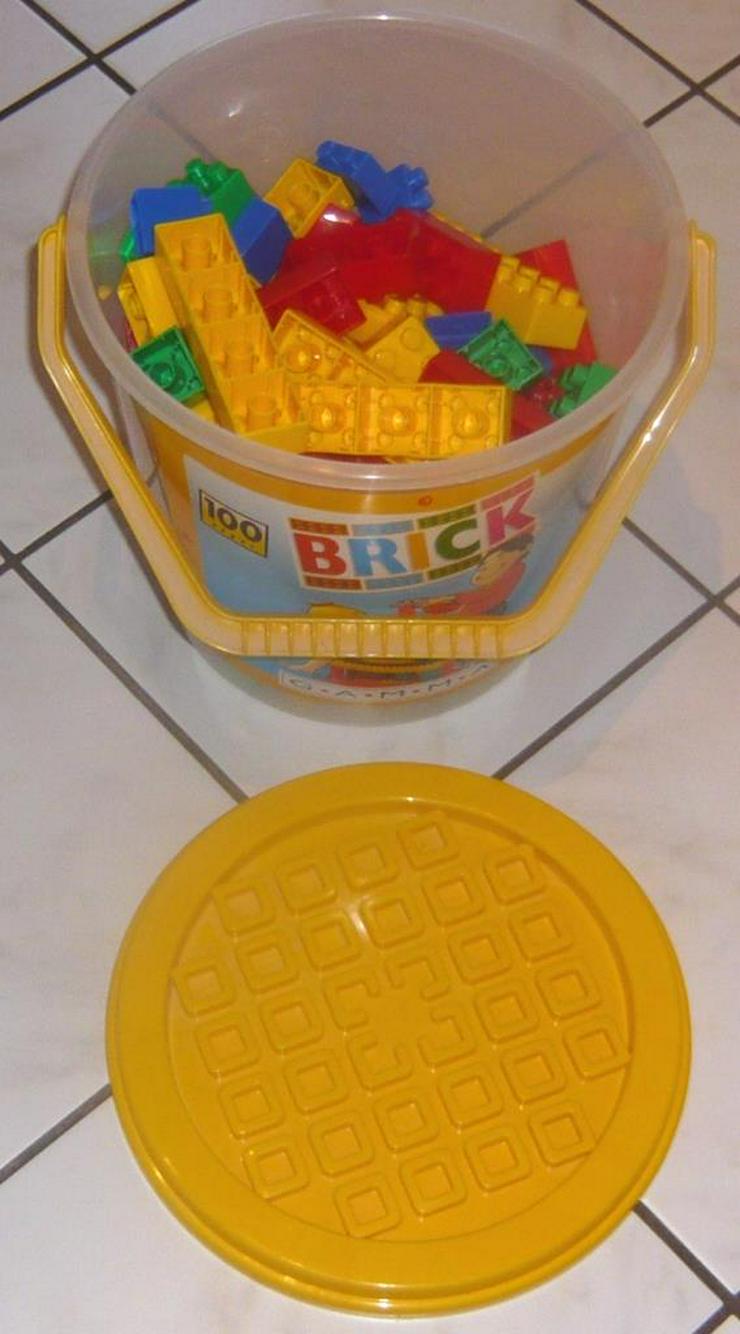 Bild 5: Brick 100 unterschiedliche Bausteine Lego Duplo kompatibel TOP