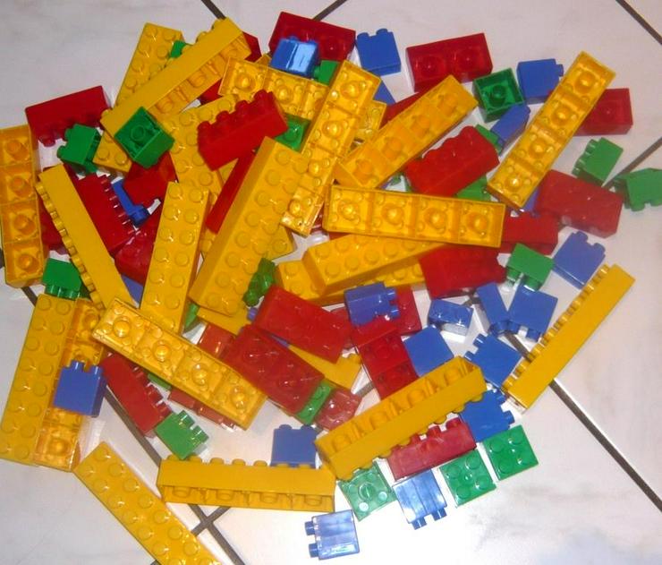 Bild 4: Brick 100 unterschiedliche Bausteine Lego Duplo kompatibel TOP