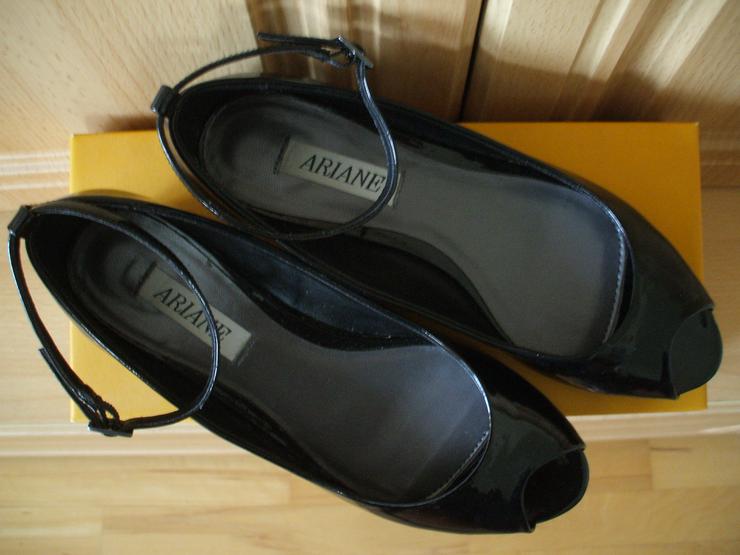 Ballerina mit Riemchen, Flats, flache Schuhe, ARIANE  Gr. 38 *neuwertig* - Größe 38 - Bild 1