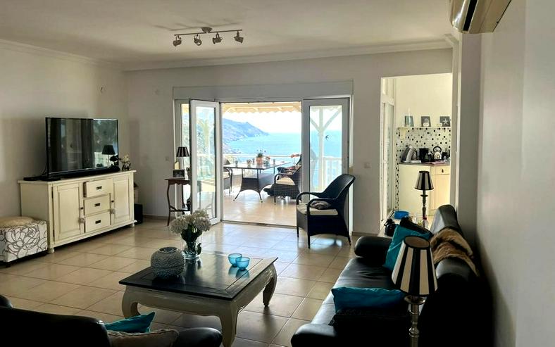 🌴797 - Traumvilla in 1. Meereslinie! 6 Zimmer, unverbaubarer Blick aufs Meer  - Ferienhaus Türkei - Bild 6