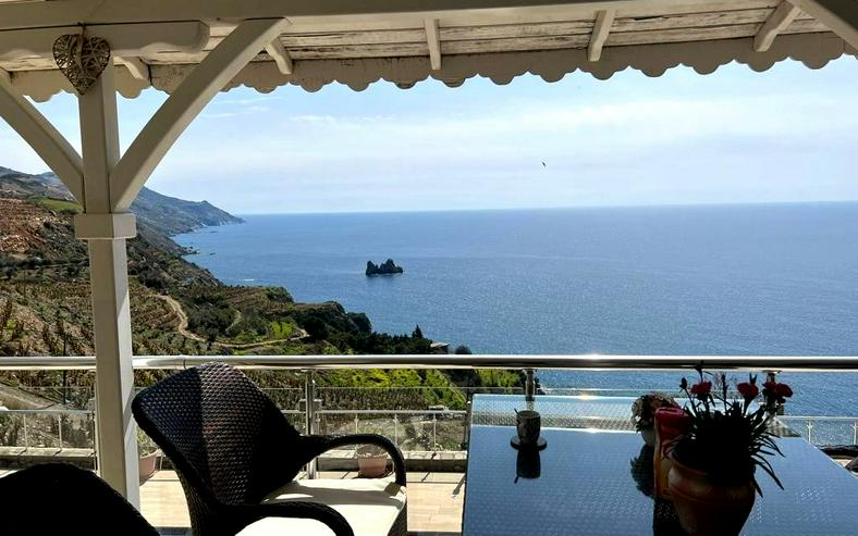 🌴797 - Traumvilla in 1. Meereslinie! 6 Zimmer, unverbaubarer Blick aufs Meer  - Ferienhaus Türkei - Bild 1