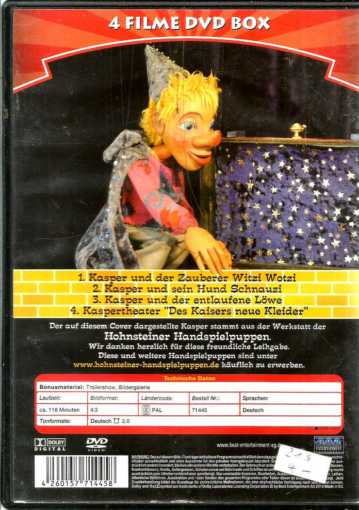 Bild 8: Ostergeschenk! "Das Kasperlebuch " + 7 Kasper-DVDs - Puppentheater+Kaspertheater+Ostern+Kinder+Osterhase+Osternest