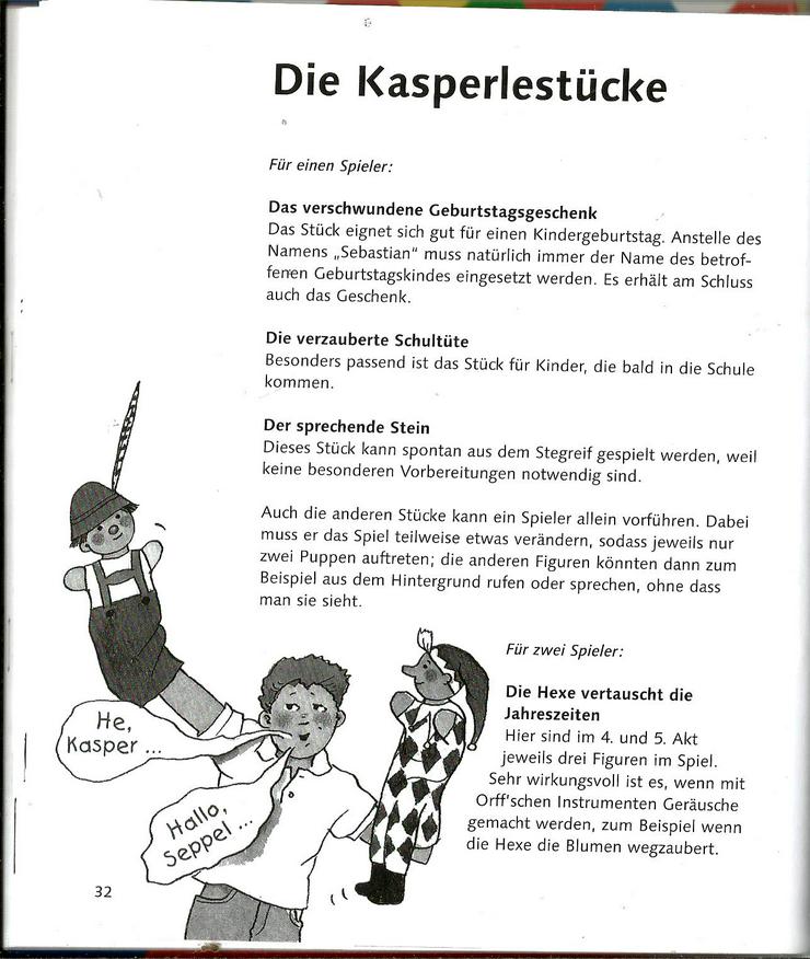 Bild 3: Schöne Geschenke, auch zum Geburtstag oder als Mitbringsel! "Das Kasperlebuch " + 7 Kasper-DVDs - Puppentheater+Kaspertheater+Kinder+Eltern+Großeltern+Schuleingang+Einschulung+Schulanfang+Zuckertüte