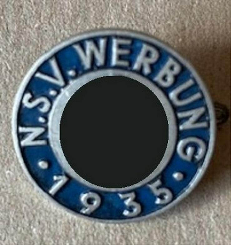  Aluabzeichen NSV Werbung 1935 Drittes Reich