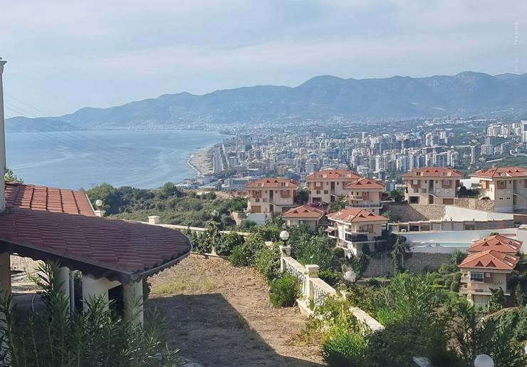 Bild 5: 🏡 1142 Freistehende Villa mit Meerblick in Kargicak, Alanya 